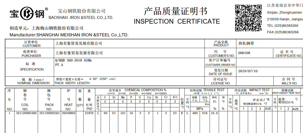±¦¸Ö65Mnµ¯»É¸Ö´ø¸Ö ±¦¸Ö65Mnµ¯»É¸Ö´ø¸Ö
