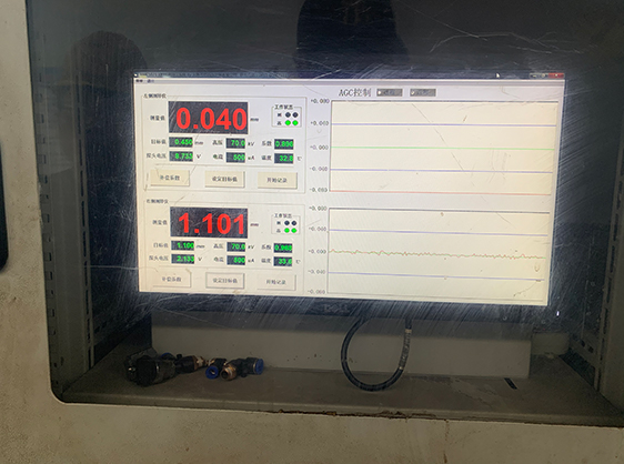 65Mn冷轧钢带压延历程中的AGC控制屏 65Mn冷轧钢带压延历程中的AGC控制屏
